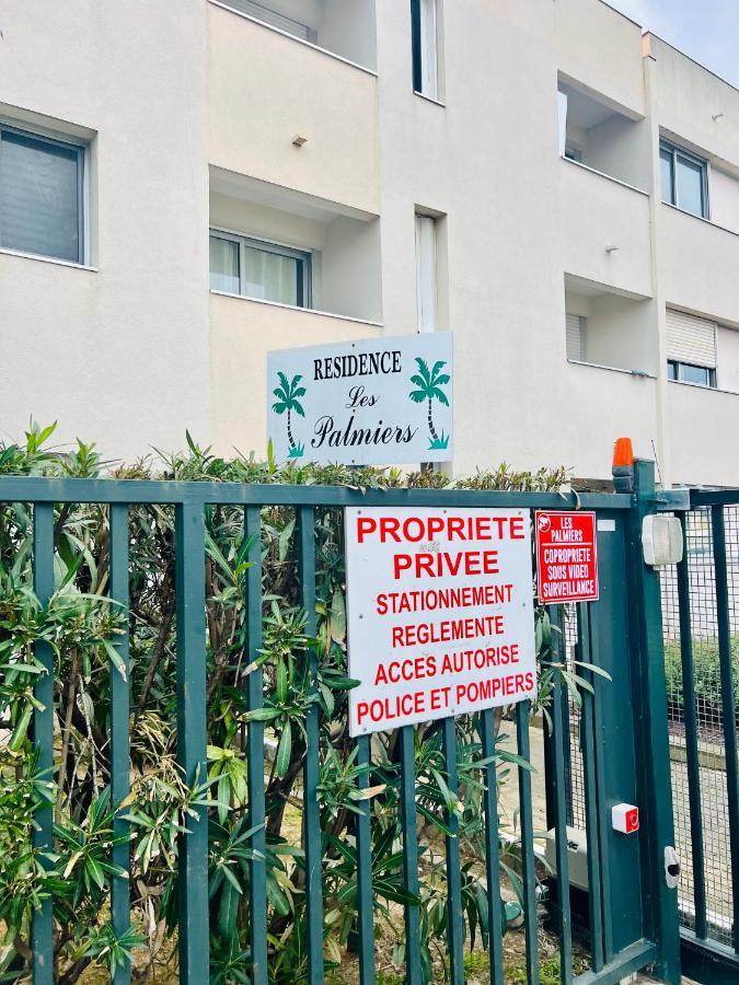 Les Palmiers - Avec Piscine Proche Plages - Wifi Et Clim * Antibes